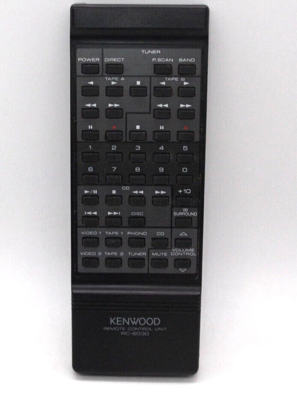 Genuine Kenwood RC-6030 OEM Remote Control Tested